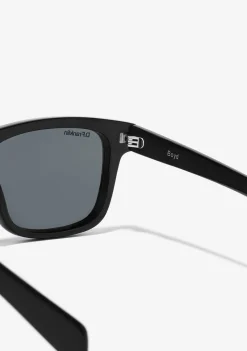 D.Franklin Boyd Black / Black|Damen Eckige Sonnenbrillen|Polarisierte Sonnenbrillen
