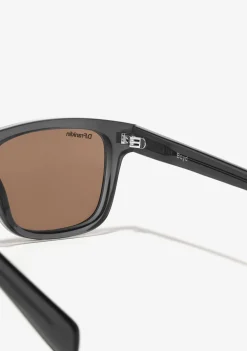 D.Franklin Boyd Dark Grey / Brown|Damen Polarisierte Sonnenbrillen|Eckige Sonnenbrillen