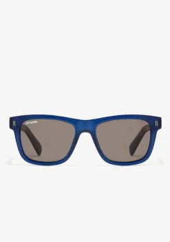 D.Franklin Boyd Navy / Smoke|Damen Eckige Sonnenbrillen|Polarisierte Sonnenbrillen