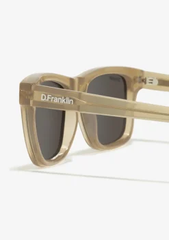 D.Franklin Boyd Sand / Smoke|Damen Eckige Sonnenbrillen|Polarisierte Sonnenbrillen