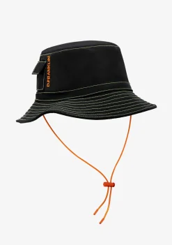 D.Franklin Bucket Hat Black|Damen Kappen|Kappen