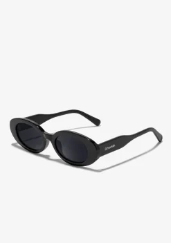 D.Franklin Capri Black / Black|Damen Ovale Sonnenbrillen|Ovale Sonnenbrillen