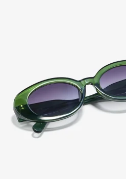D.Franklin Capri Green / Gradient Smoke|Damen Ovale Sonnenbrillen|Ovale Sonnenbrillen