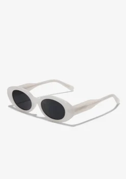 D.Franklin Capri Off-White / Black|Damen Ovale Sonnenbrillen|Ovale Sonnenbrillen