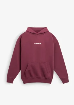 D.Franklin Classic Oversize Hoodie Wine|Damen Sweatshirts|Sweatshirts
