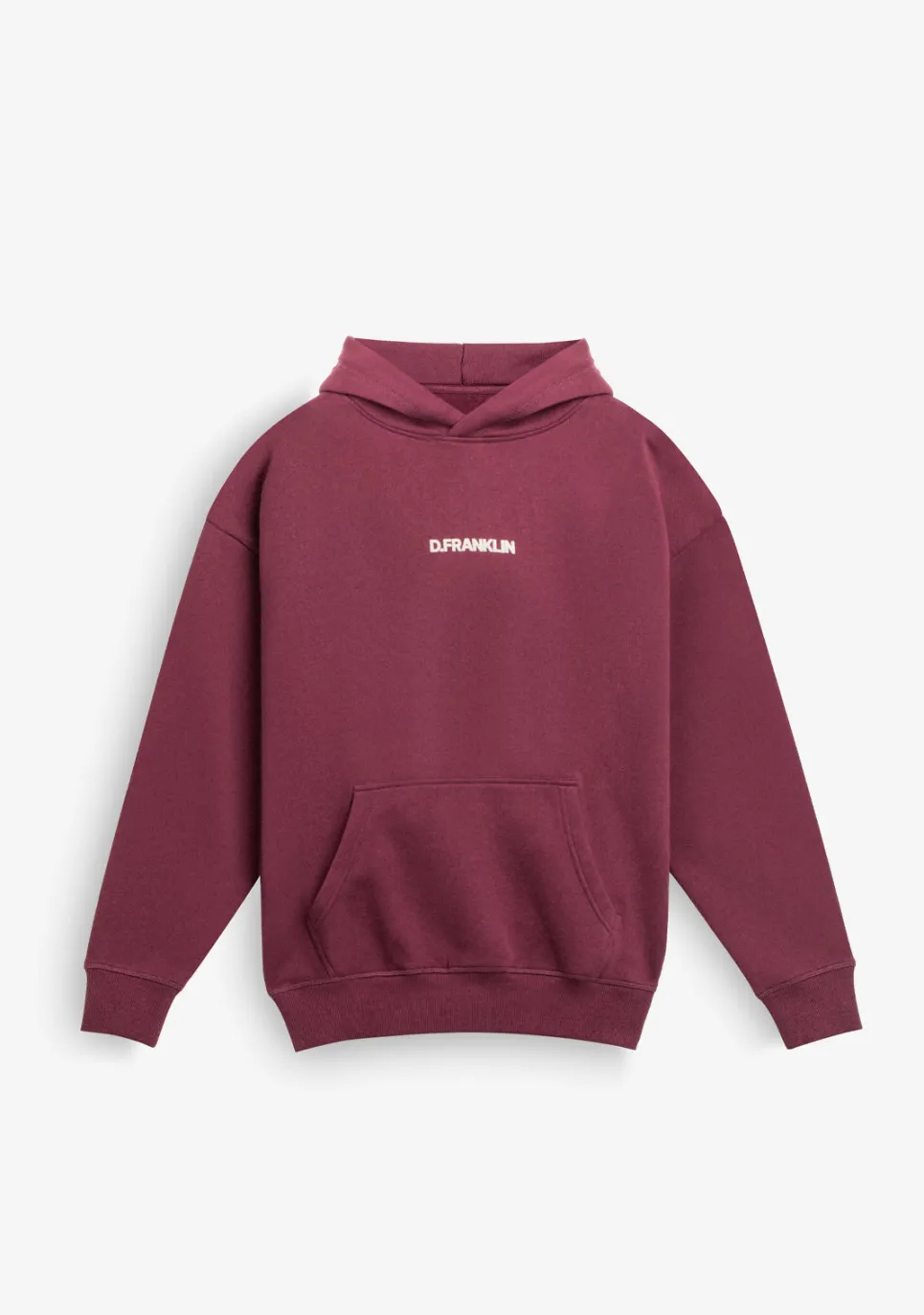 D.Franklin Classic Oversize Hoodie Wine|Damen Sweatshirts|Sweatshirts