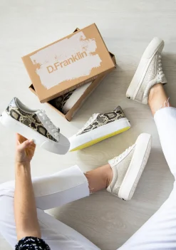 D.Franklin Club Snake|Damen Sneakers