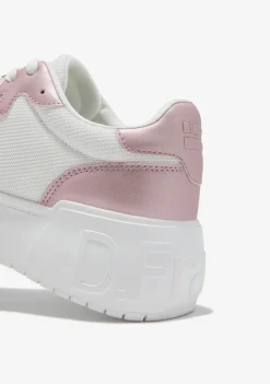 D.Franklin Court Basic Mesh Rose Gold|Damen Plattform-Sneakers|Sneakers