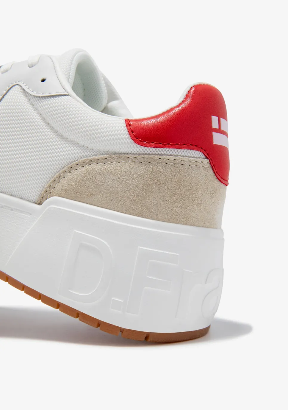 D.Franklin Court Basic Stich Red|Herren Sneakers