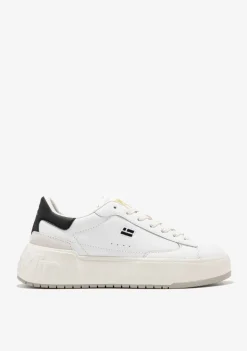 D.Franklin Court Basket Basic White|Damen Sneakers|Plattform-Sneakers