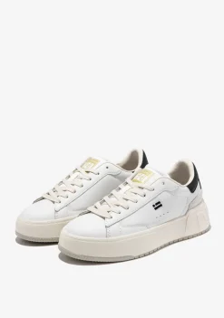 D.Franklin Court Basket Basic White|Damen Sneakers|Plattform-Sneakers