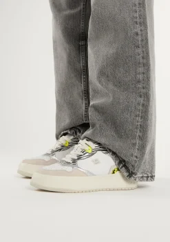 D.Franklin Court Stich White / Multi|Damen Plattform-Sneakers|Sneakers
