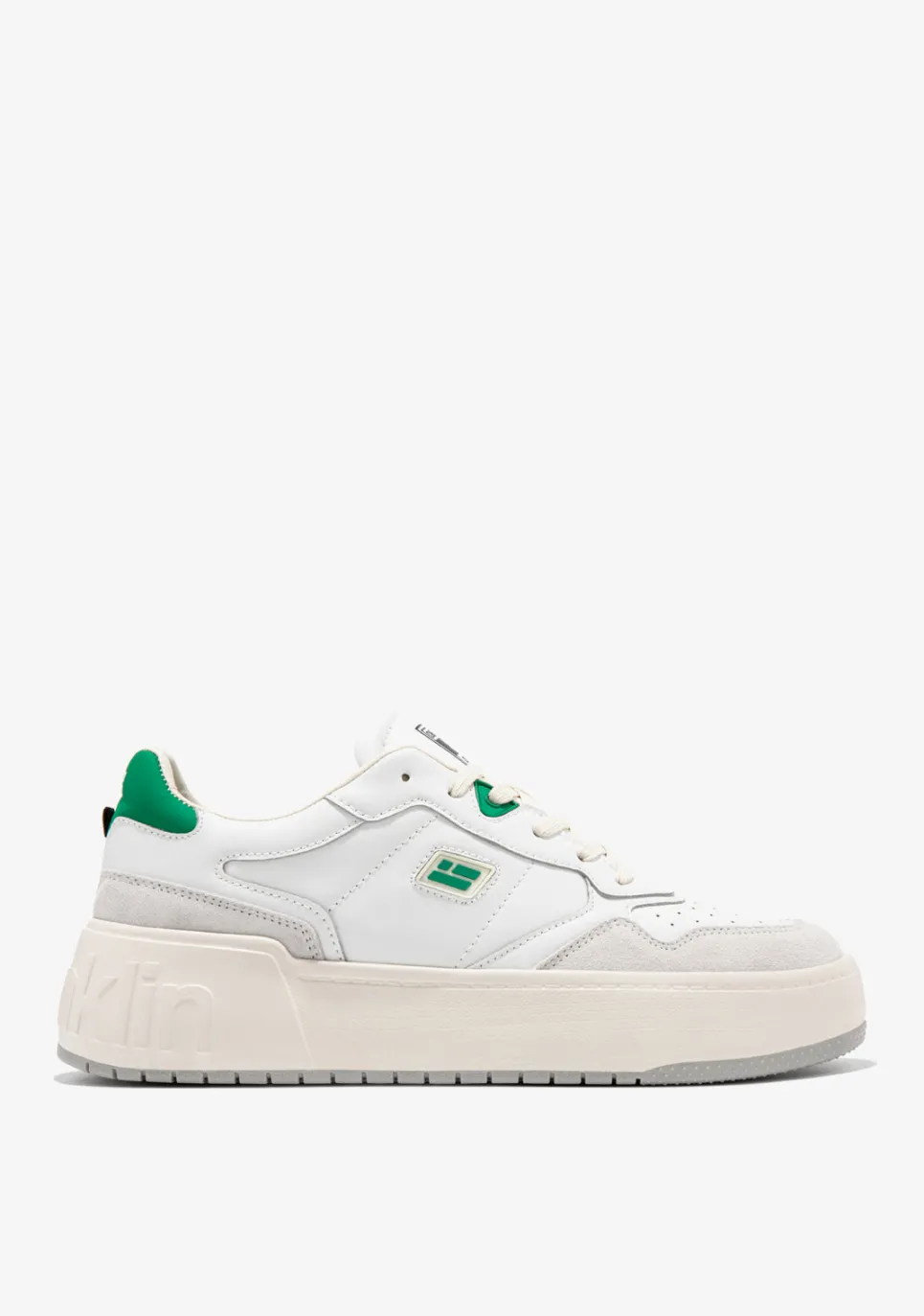 D.Franklin Court Tennis Basic White / Green|Herren Sneakers