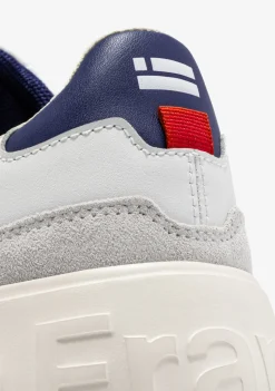 D.Franklin Court Tennis Basic White / Blue|Herren Sneakers