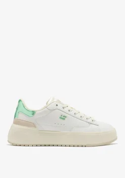 D.Franklin Court Tennis Mint|Damen Plattform-Sneakers|Sneakers