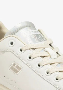 D.Franklin Court Tennis Silver|Damen Plattform-Sneakers|Sneakers