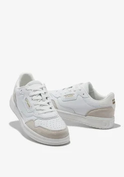 D.Franklin Court V2 Basic Leather White / White|Damen Sneakers|Sneakers