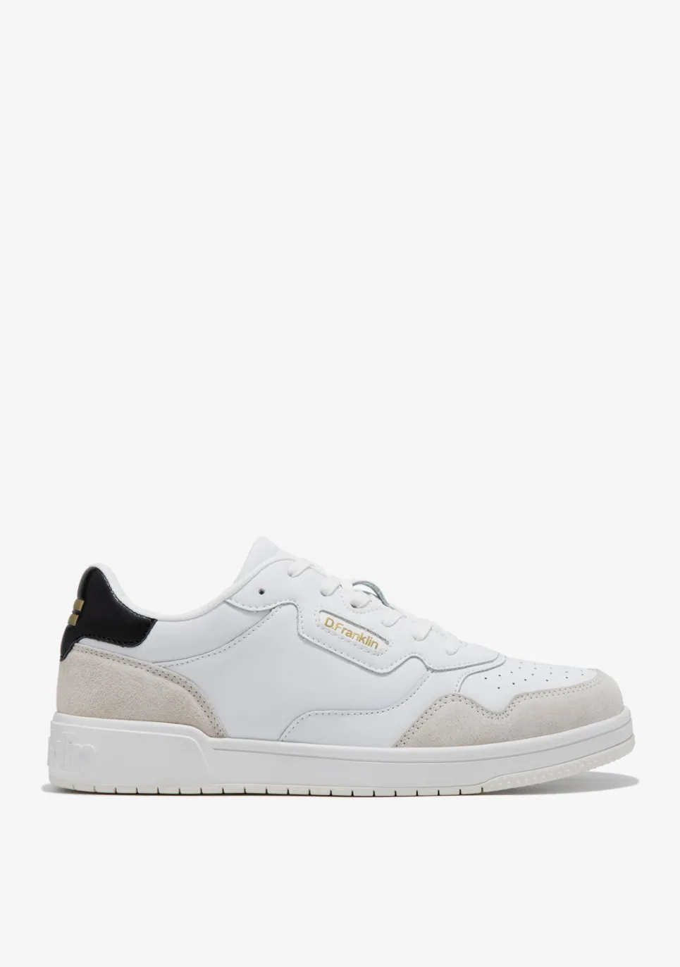 D.Franklin Court V2 Basic Leather White / Black|Damen Sneakers|Sneakers