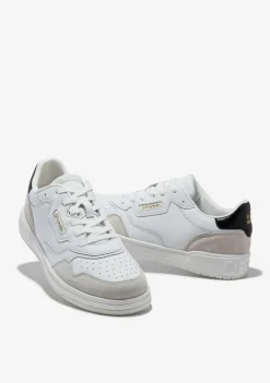 D.Franklin Court V2 Basic Leather White / Black|Damen Sneakers|Sneakers