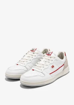 D.Franklin Court V2 Flag Basic White / Red|Damen Sneakers|Sneakers