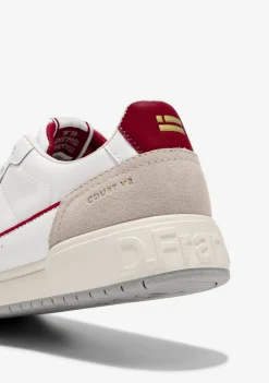 D.Franklin Court V2 Flag Basic White / Red|Damen Sneakers|Sneakers