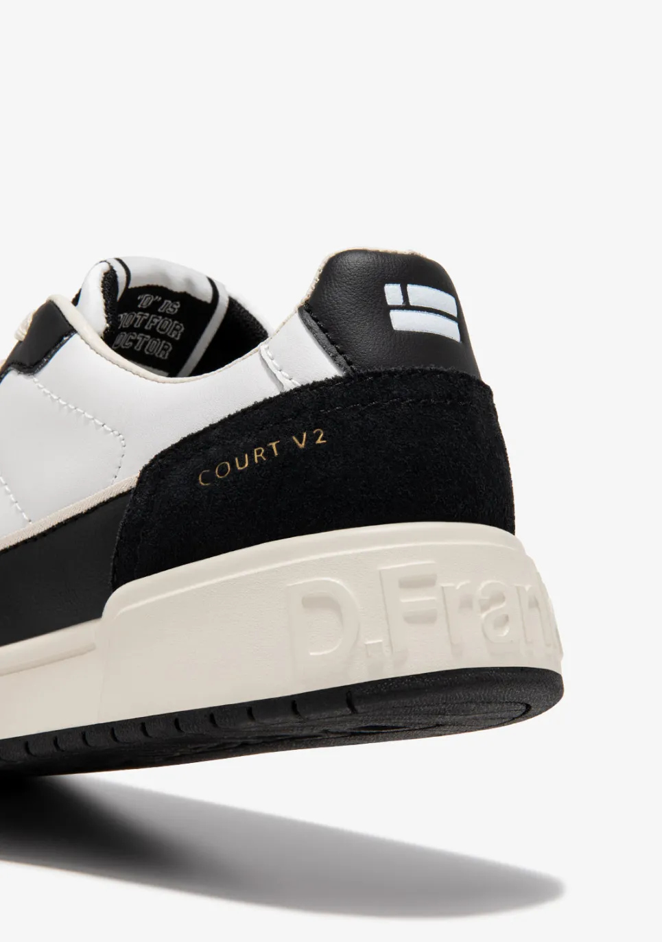 D.Franklin Court V2 Flag White / Black|Damen Sneakers|Sneakers
