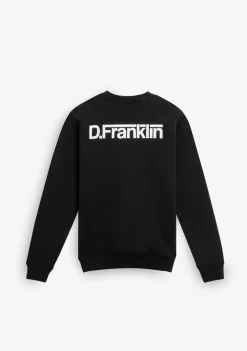 D.Franklin Crewneck Racing Club Sweatshirt Black|Damen Sweatshirts|Sweatshirts