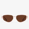 D.Franklin Cuprum Pilot Rose Gold / Brown|Damen Eckige Sonnenbrillen|Eckige Sonnenbrillen