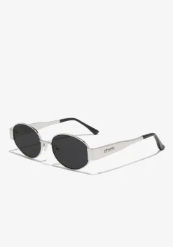 D.Franklin Cuprum Round Silver / Black|Damen Ovale Sonnenbrillen|Ovale Sonnenbrillen
