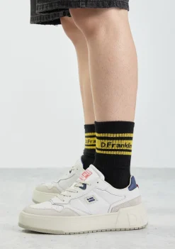 D.Franklin DF 3 Stripes Socks Black|Damen Socken|Socken