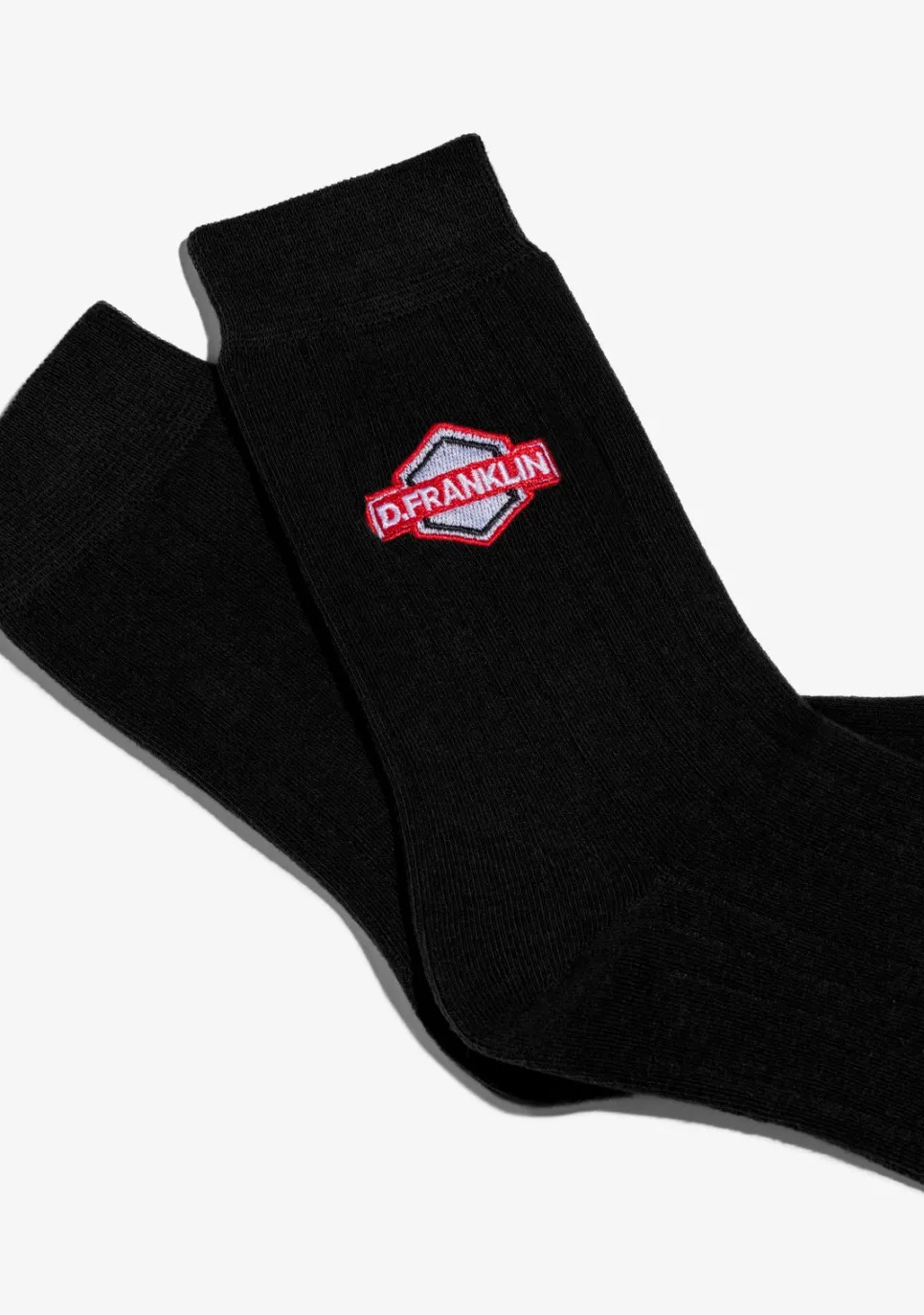D.Franklin DF Patch Socks Black|Damen Socken|Socken