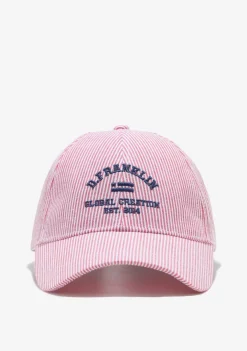 D.Franklin Team Stripes Cap Red|Damen Kappen|Kappen