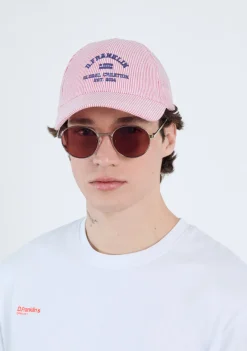 D.Franklin Team Stripes Cap Red|Damen Kappen|Kappen