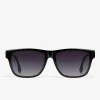 D.Franklin Doha Square Black / Grad Black|Damen Eckige Sonnenbrillen|Eckige Sonnenbrillen