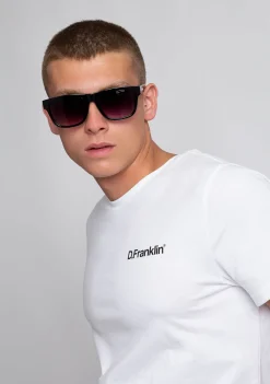 D.Franklin Doha Square Black / Grad Black|Damen Eckige Sonnenbrillen|Eckige Sonnenbrillen