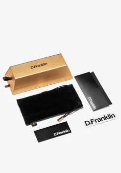 D.Franklin Doha Square Dark Carey / Brown|Damen Eckige Sonnenbrillen|Eckige Sonnenbrillen