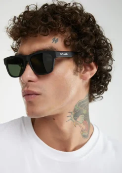 D.Franklin Doha Square Matte Black / G15|Damen Eckige Sonnenbrillen|Eckige Sonnenbrillen