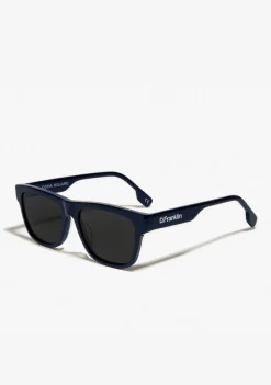 D.Franklin Doha Square Navy / Black|Damen Eckige Sonnenbrillen|Eckige Sonnenbrillen