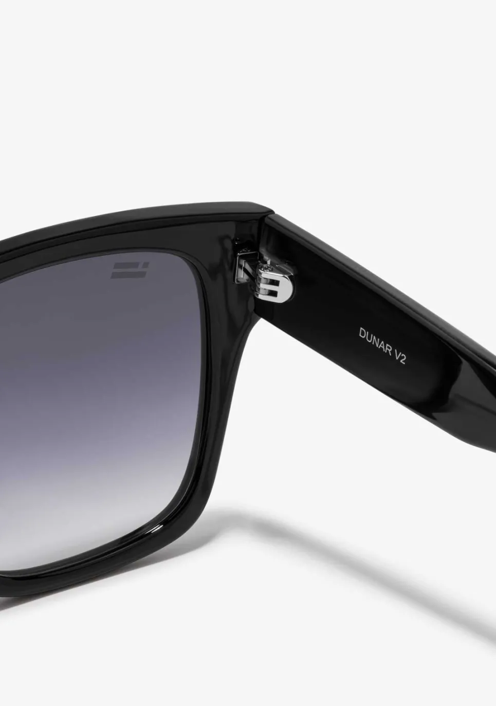 D.Franklin Dunar V2 Black / Black|Damen Eckige Sonnenbrillen
