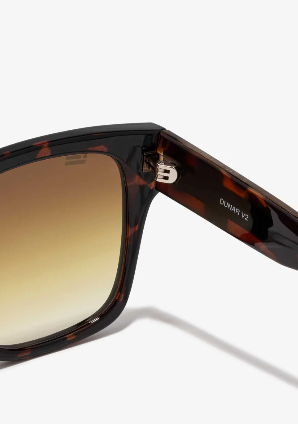 D.Franklin Dunar V2 Milky Demi / Brown|Damen Eckige Sonnenbrillen