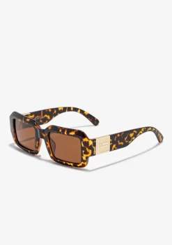 D.Franklin Emblem GEO Tort / Brown|Damen Polarisierte Sonnenbrillen