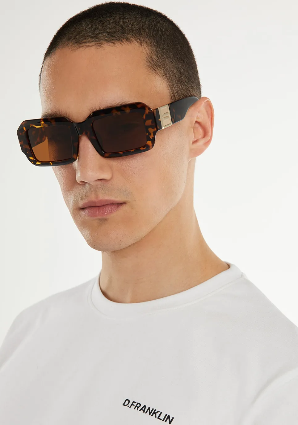 D.Franklin Emblem GEO Tort / Brown|Damen Polarisierte Sonnenbrillen