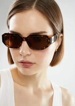 D.Franklin Emblem HEX Tort / Brown|Damen Polarisierte Sonnenbrillen