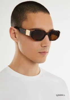 D.Franklin Emblem HEX Tort / Brown|Damen Polarisierte Sonnenbrillen