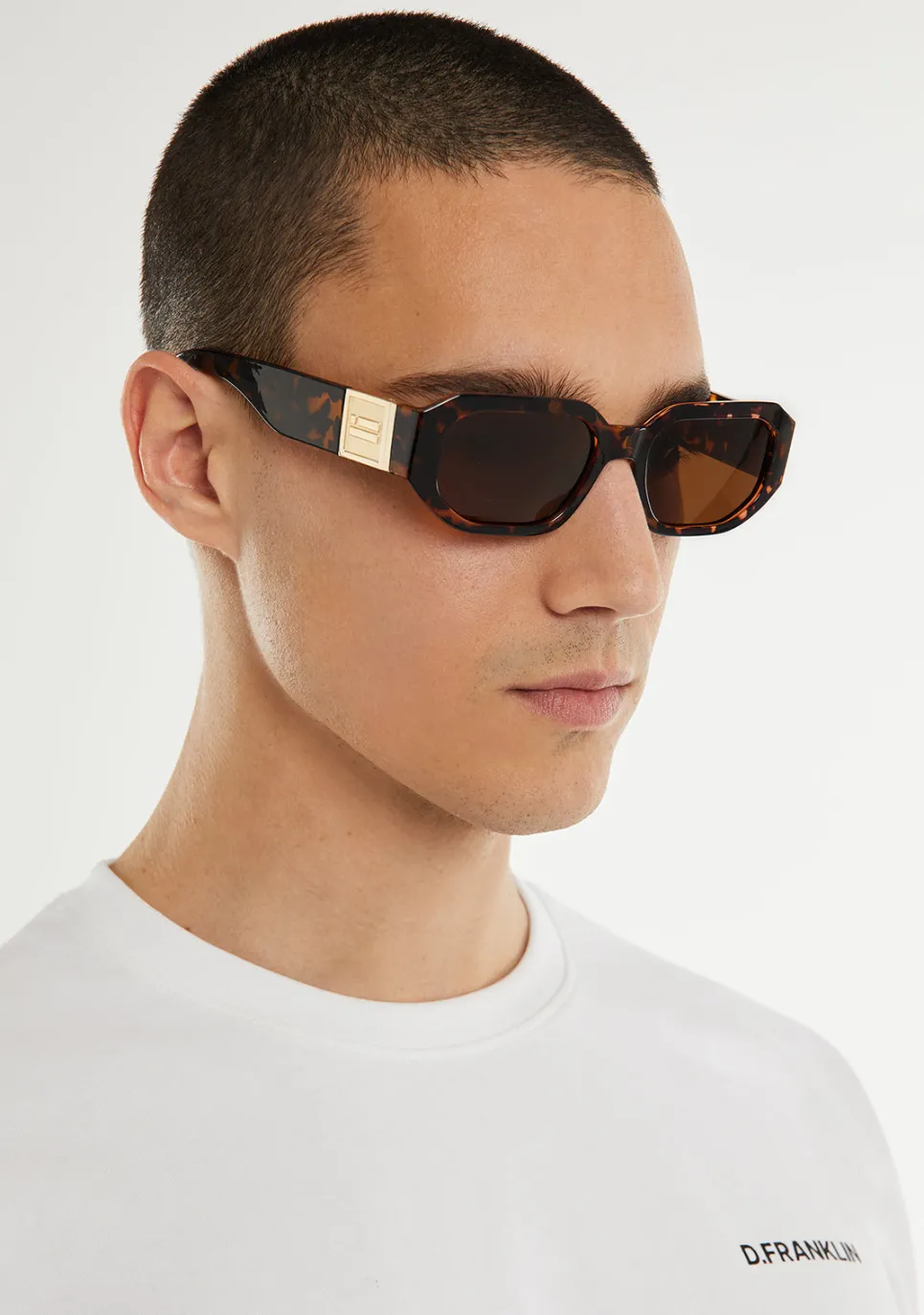 D.Franklin Emblem HEX Tort / Brown|Damen Polarisierte Sonnenbrillen