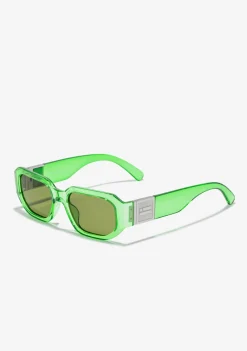 D.Franklin Emblem HEX Trans Green / Green|Damen Polarisierte Sonnenbrillen