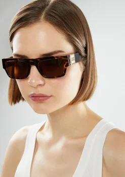 D.Franklin Emblem SQ Tort / Brown|Damen Polarisierte Sonnenbrillen