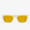 D.Franklin Emblem SQ White Ivory / Yellow|Damen Polarisierte Sonnenbrillen