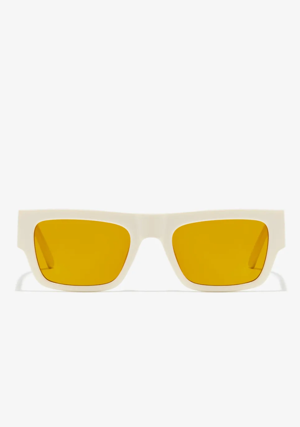 D.Franklin Emblem SQ White Ivory / Yellow|Damen Polarisierte Sonnenbrillen