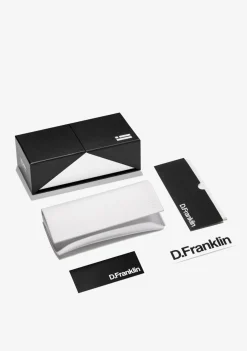 D.Franklin Emblem SQ White Ivory / Yellow|Damen Polarisierte Sonnenbrillen
